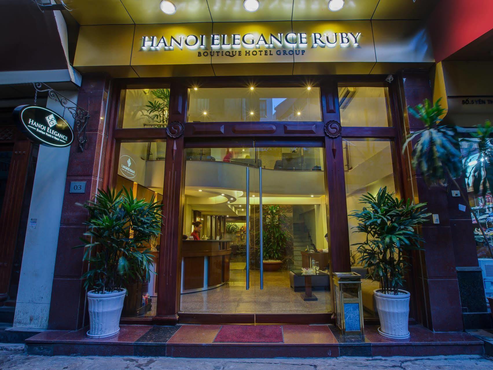 Eliana Ruby Hotel & Travel 河内 外观 照片